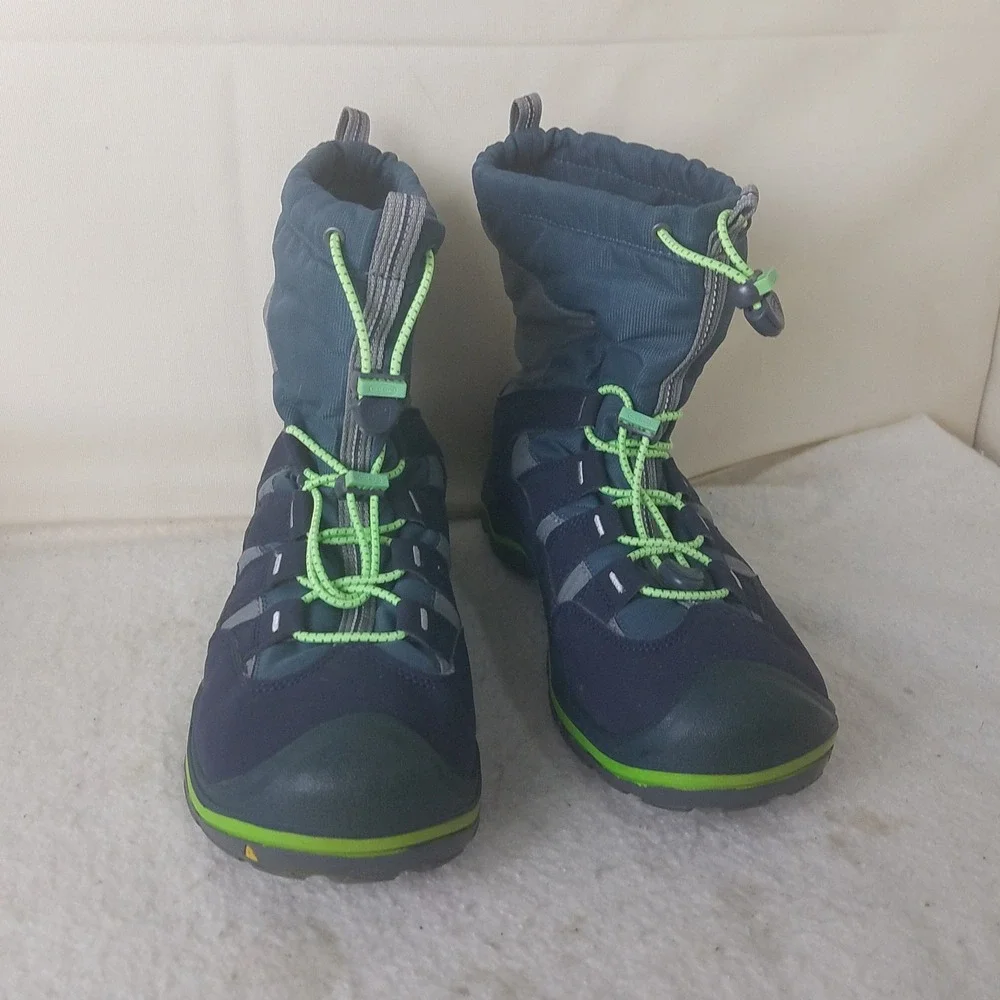 KEEN‎ Waterproof Winter Snow Boots youth's 7 adjustable Laces Warm 1015249